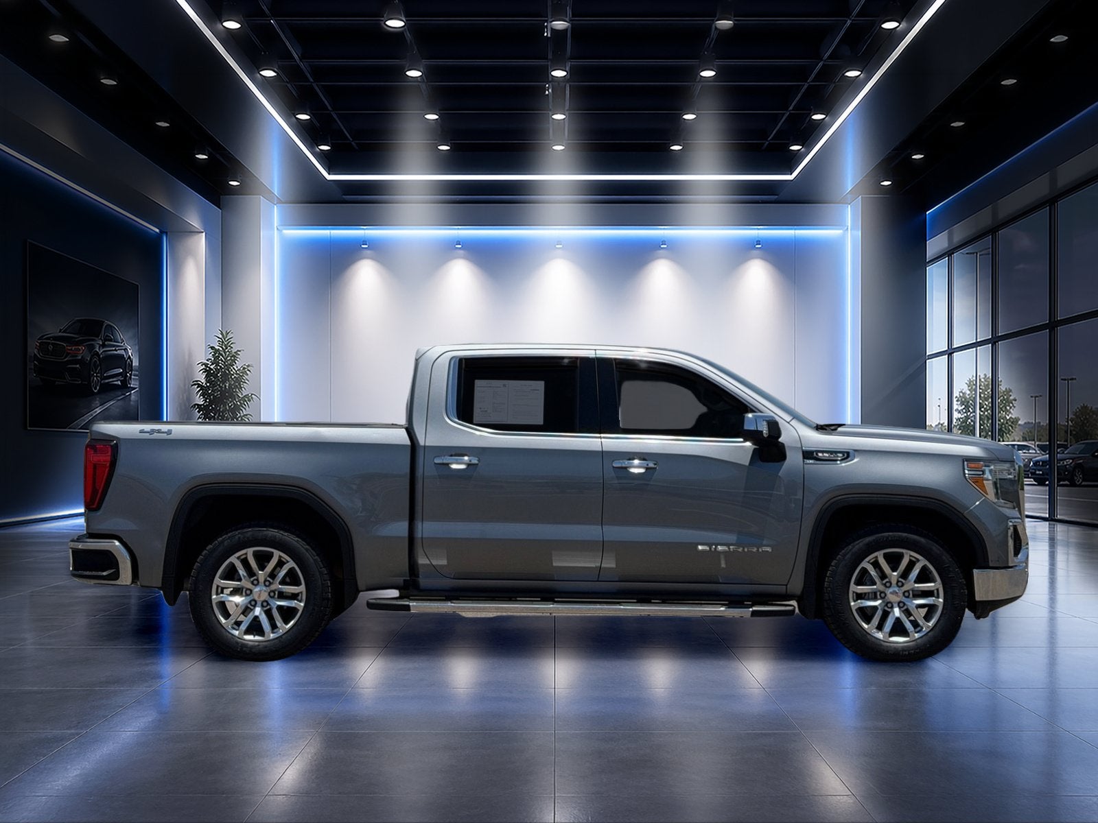 2020 GMC Sierra 1500 — rear three-quarter view