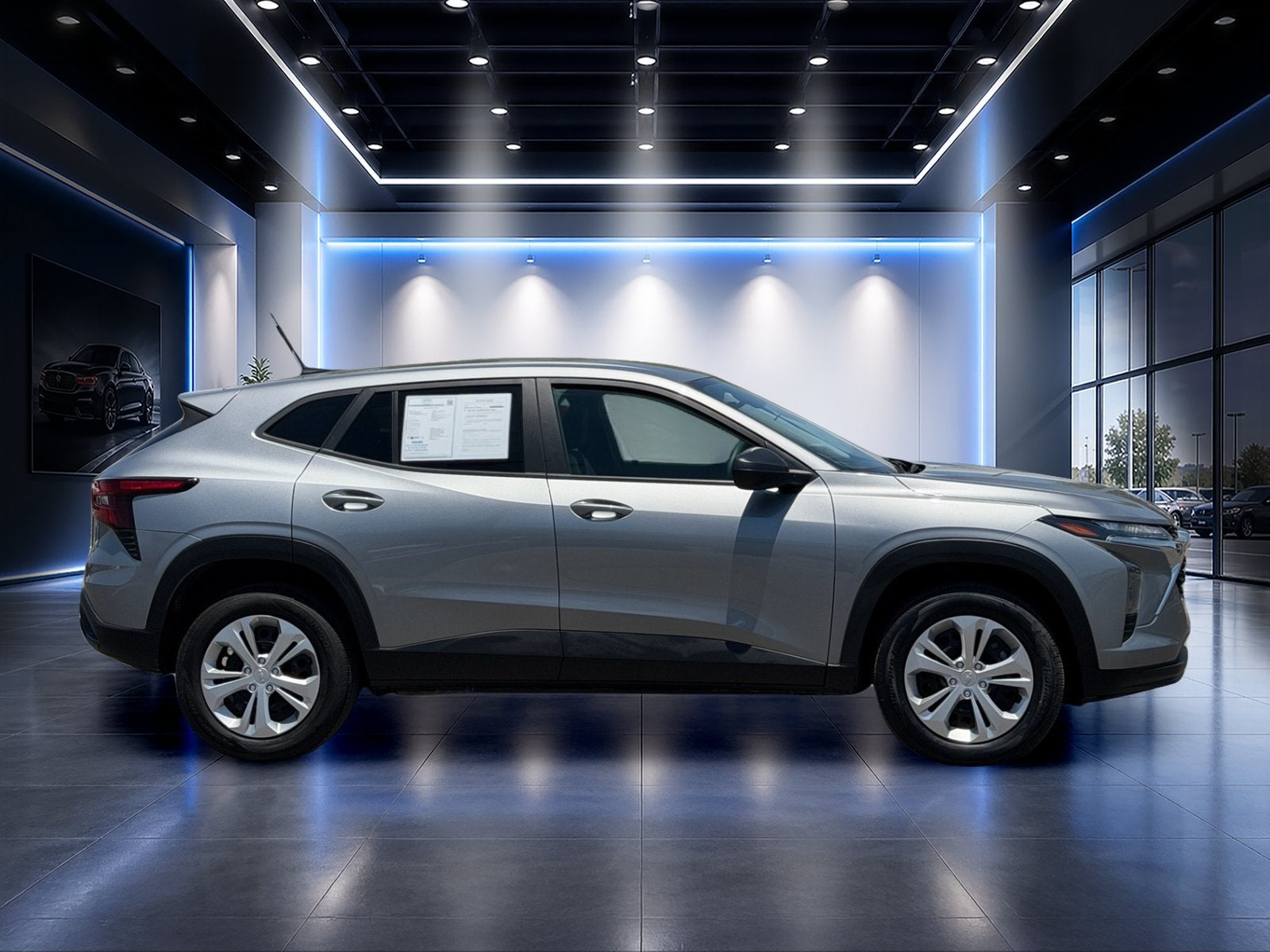 2025 Chevrolet Trax — rear three-quarter view